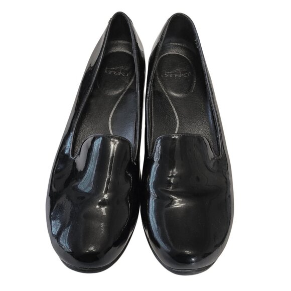 Dansko Olivia Patent Leather Loafer Flat 41 - Picture 5 of 9